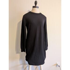 Lou‎ and grey black long sleeve sweater dress size XS